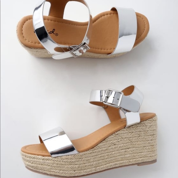 qupid espadrille wedge